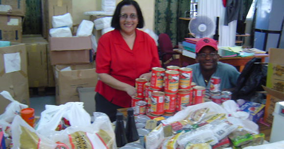 Flood Relief Food Donations